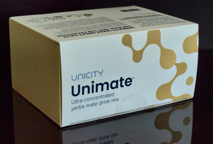 ORIGINAL UNICITY  UNIMATE NATURAL LEMON GINGER BOX OF 30 SACHETS... EXP JUNE 2028