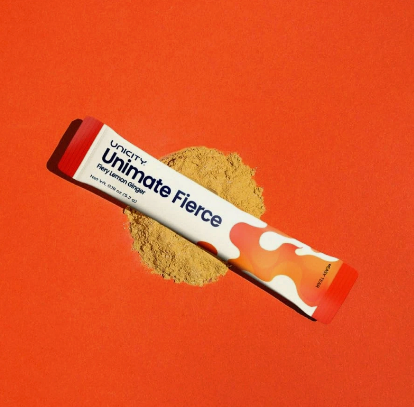 UNIMATE FIERCE STICK PACKS - Great Tasting - Ultra Concentrated Yerba Mate Drink - 1 Box of 30 Sachets